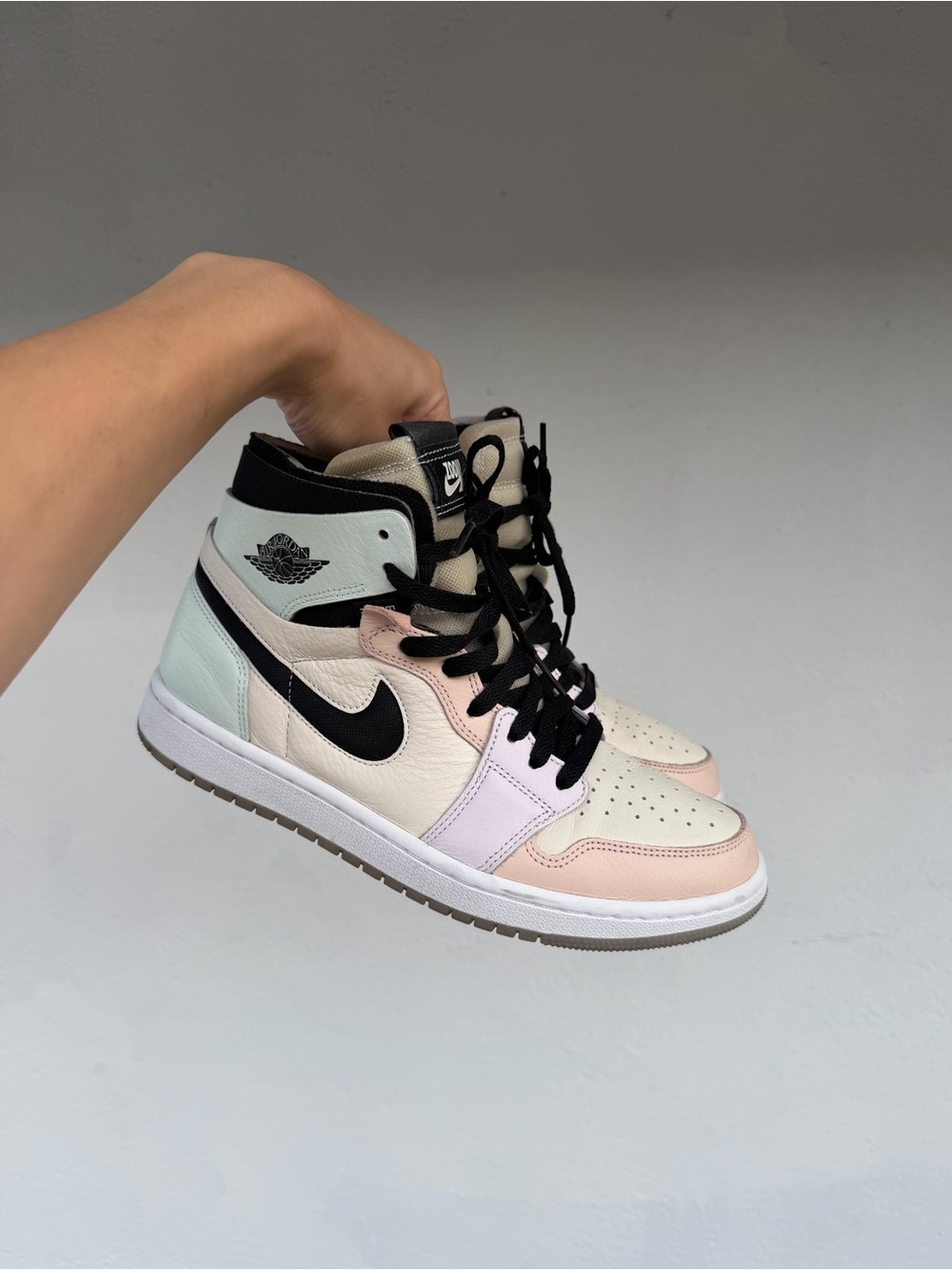 Nike Air Jordan 1 Mid Pastel Multi-Color Women's Sneakers